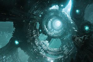 Exploring fractal patterns in a sci, a Photo by Iftikhar Alam