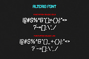 Alterio || Modern Display Font, a Symbol Font by Analogous (Thumbnail 13 of 15)