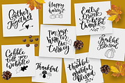 Autumn lettering and illustrations, an Illustration by Art pages (Thumbnail 5 of 13)