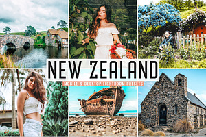 New Zealand Pro Lightroom Presets