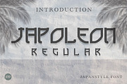 Japoleon Regular - Japan Style Font, a Symbol Font by NOX Labs (Thumbnail 1 of 5)