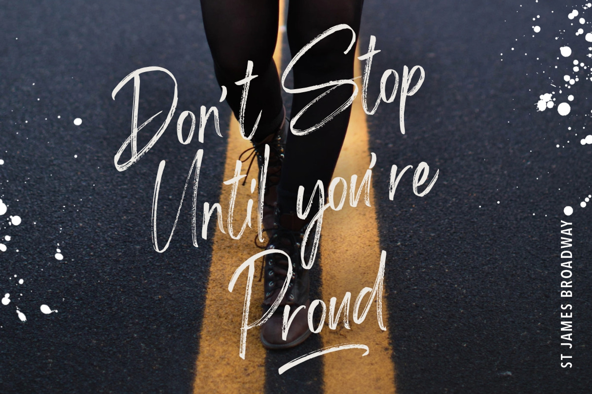 Shutterland Handbrush Script, a Script Font by Creatype Studio (Photo 6 of 9)