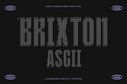 CS Brixton Ascii, a Sans Serif Font by Craft Supply Co. (Thumbnail 1 of 8)