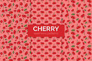 Cherry Seamless Patterns, a Pattern Graphic by 3Y_Design (Thumbnail 1 of 6)