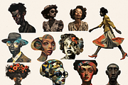 SURREAL 50S FANTASIES II, a Person Illustration by Daring Digies (Thumbnail 3 of 10)