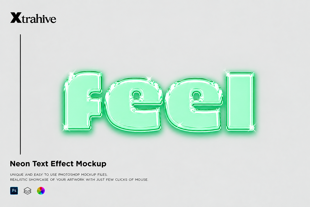 Shiny Text Effect, a Layer Style Add-On by Xtrahive (Photo 1 of 2)