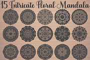 Intricate Floral Mandala Vector, an Object Graphic by Gfx_Store (Thumbnail 1 of 16)