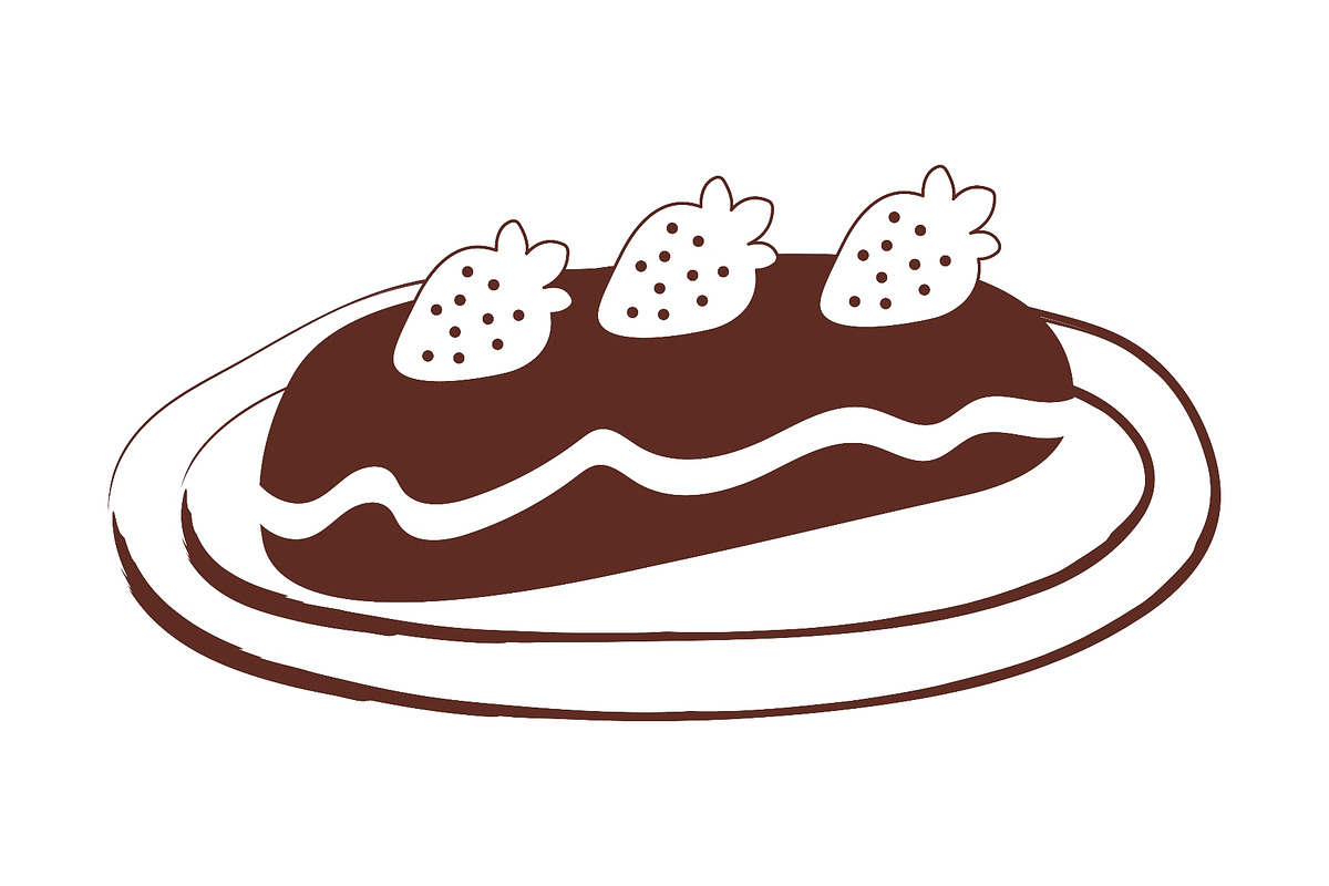 Hand painted bakery line set with, a Food Illustration by okskukuruza (Photo 2 of 3)