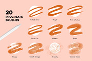 Texture Procreate Brushes, a Brush Add-On by Faber Co. (Thumbnail 2 of 7)