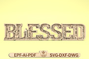 Multilayer Blessed Scene Art Svg, a Pattern Graphic by Lasercutiny (Thumbnail 1 of 2)
