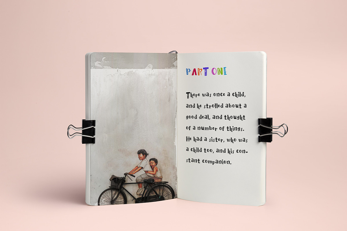 Agasiangara Font Kids Book & Fun preview 2