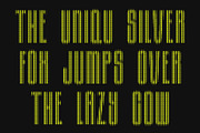 Albercio Slitscan, a Sans Serif Font by Craft Supply Co. (Thumbnail 6 of 8)