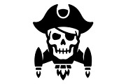 Pirate Skull Vector Icon, an Object Graphic by Gfx_Store (Thumbnail 3 of 14)