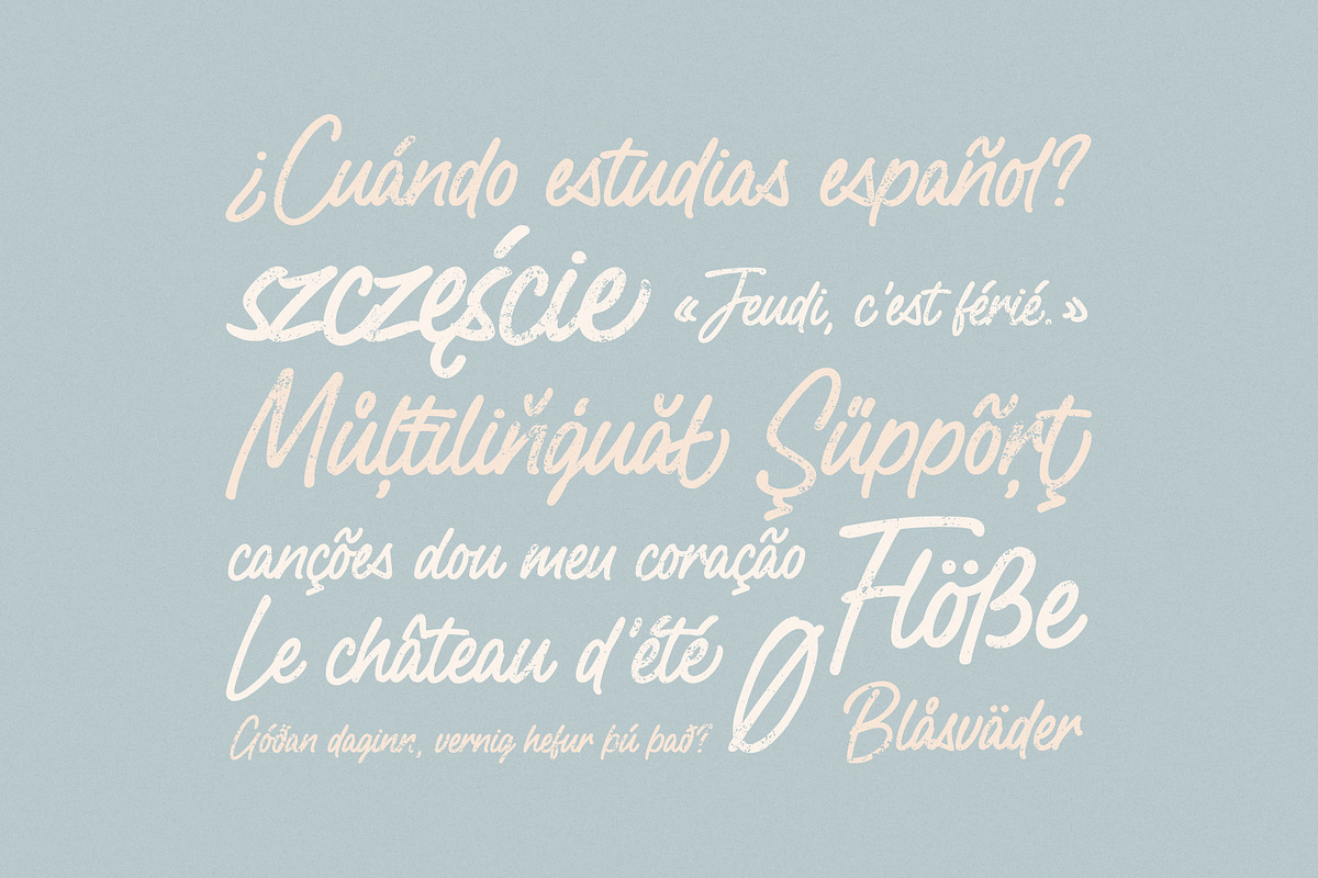 ButterSweet | Smooth Script Font, a Handwritten Font by The Paper Town (Photo 4 of 12)