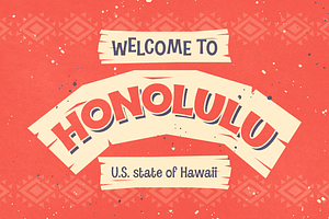 Halau A Fancy Font Family