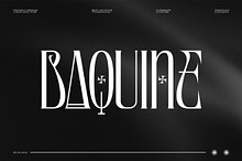 Baquine || Classy Serif Display Font