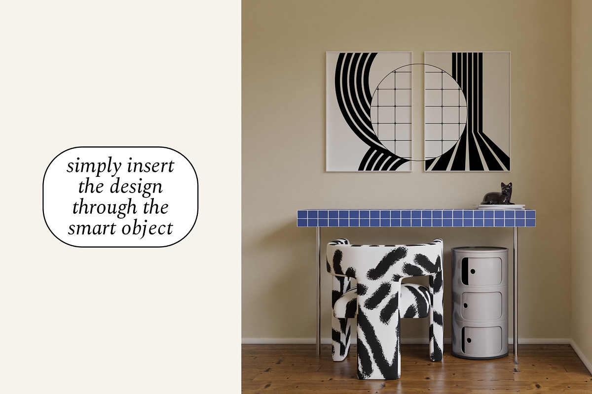 Artwork frame Photo Mockup Bundle, a Print Template by Bonumo (Photo 8 of 9)