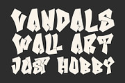 Llestast Graffiti Display Font, a Handwritten Font by Maulana Creative (Thumbnail 3 of 7)