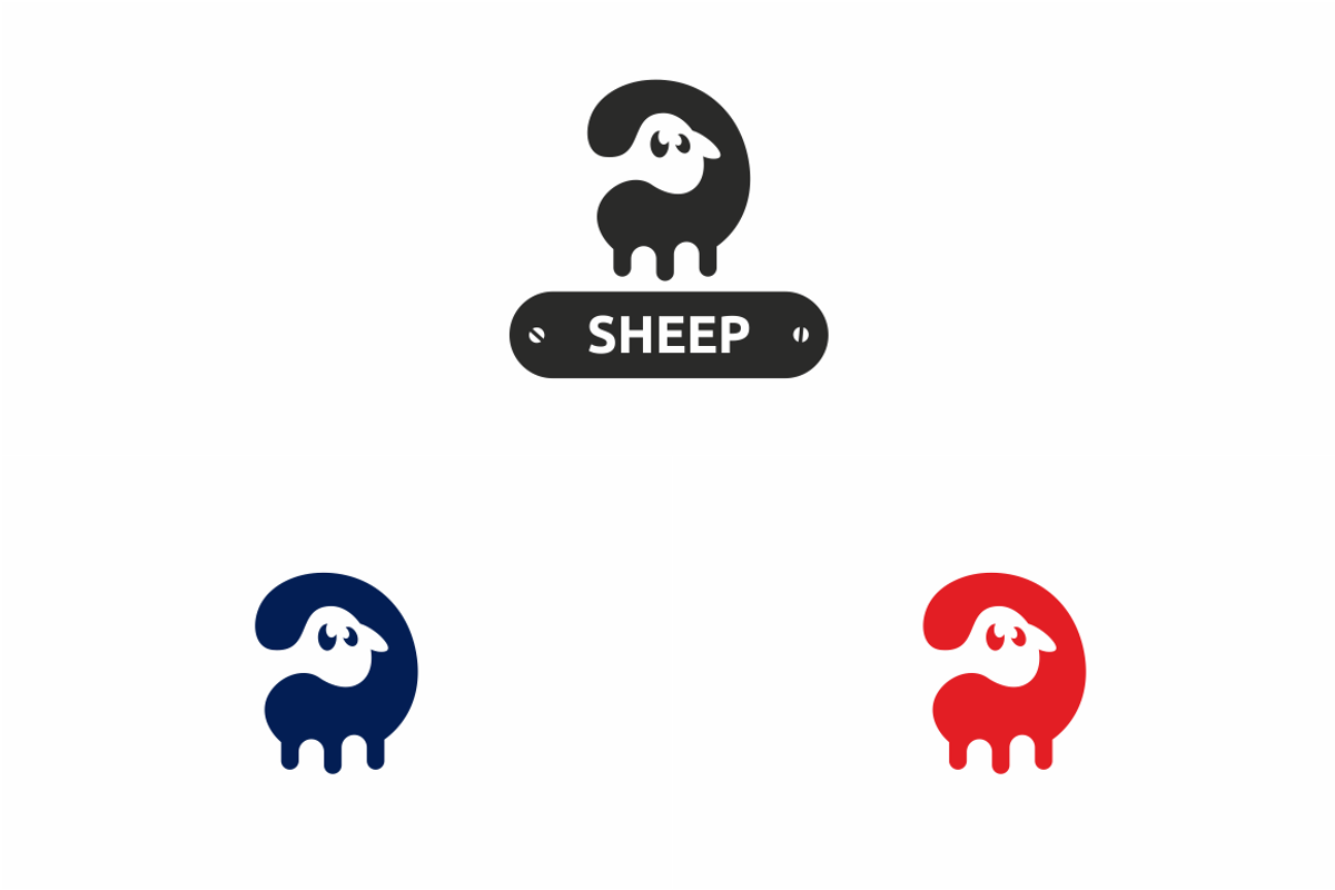 Sheep Logo, a Branding & Logo Template by Metrolinevision