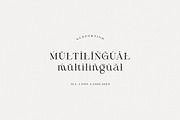 Rischa Unique Luxury Serif, a Serif Font by Cruzine (Thumbnail 9 of 9)