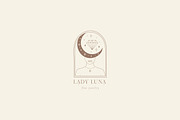 Lady Luna Pre-Made Logo Designs, a Branding & Logo Template by Olya Creative (Thumbnail 3 of 11)