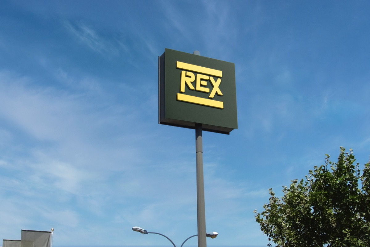 Revoinex - Futuristic Display Font, a Sans Serif Font by Dhabee (Photo 7 of 9)