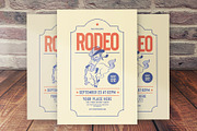Rodeo Flyer, a Flyer Template by lilyshop (Thumbnail 1 of 2)
