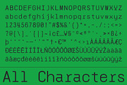 CS Claire Mono – Monospaced Typeface, a Sans Serif Font by Craft Supply Co. (Thumbnail 8 of 8)