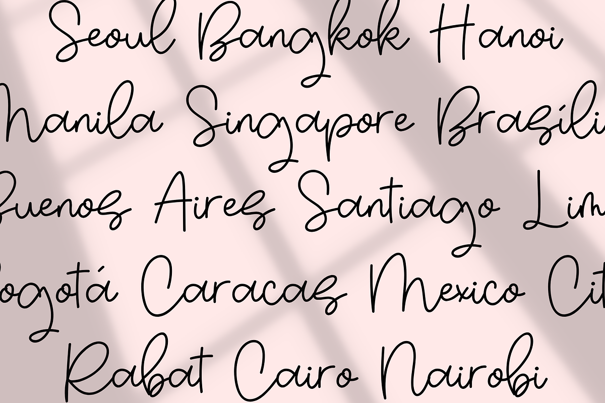Midnight Ganache, a Script Font by Sofia Skoog (Photo 10 of 10)