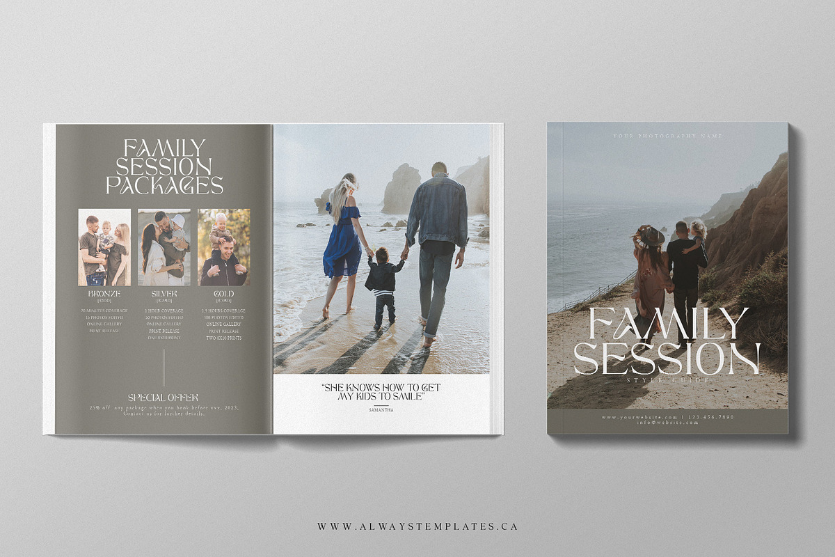 Family Photography Magazine MG004, a Magazine Template by Always Templates (Photo 4 of 8)