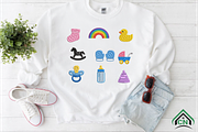 Baby Essentials Mini Embroidery, an Education Illustration by Craft Nest (Thumbnail 2 of 5)