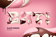 Strawberry Milk - Color Bitmap Font, a Symbol Font by Gleb Guralnyk (Thumbnail 2 of 4)