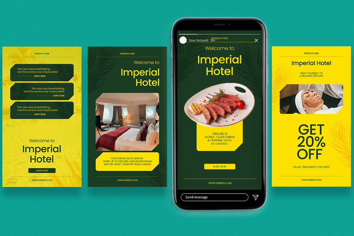 Hotel Promotion Instagram & Canva, a Social Media Template by Attype (Photo 4 of 4)