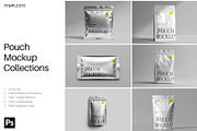 Pouch Bag Mockup Collection, a Packaging Mockup by Templeste (Thumbnail 1 of 7)