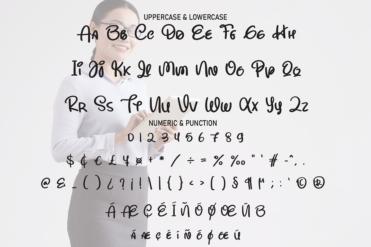 Respect The Teacher | Script Font, a Script Font by Scratchones (Photo 3 of 8)