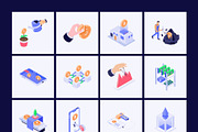 410 Everyday Isometric Illustration, a Finance Illustration by Vectors Market (Thumbnail 10 of 17)