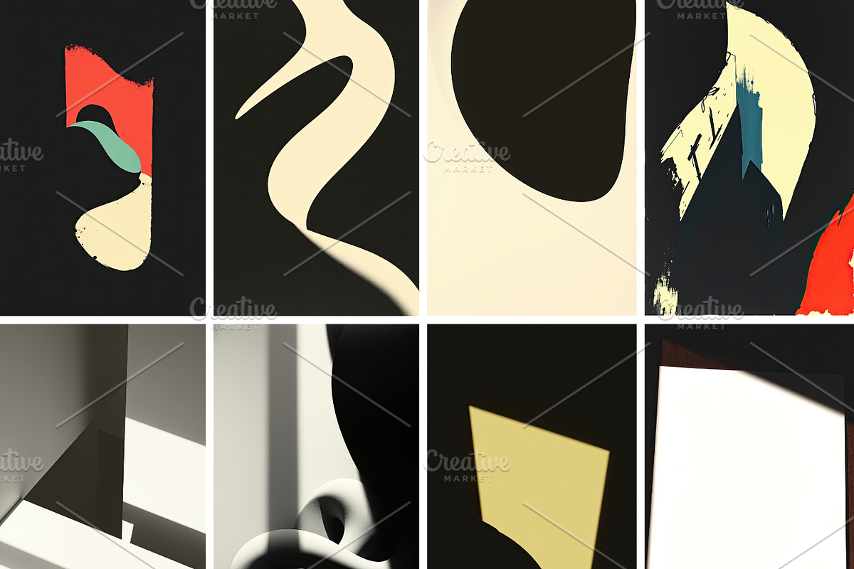Minimalist abstract art collection, a Graphic by pictures for you (Photo 6 of 37)