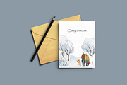 Winter town Christmas house clipart, a Person Illustration by LyubovZaytseva (Thumbnail 8 of 23)