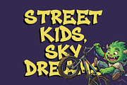 Grime Slime - Dripping Graffiti Font, a Handwritten Font by figuree studio (Thumbnail 3 of 7)