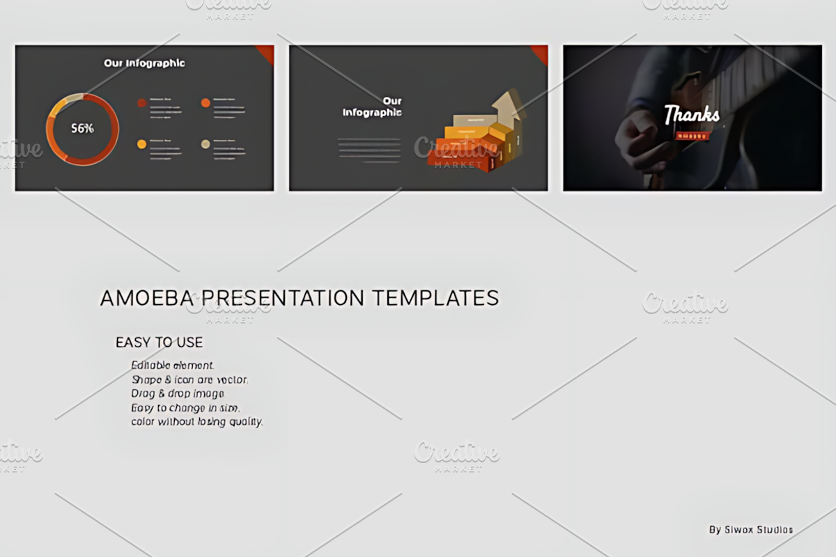 Amoeba Powerpoint Templates, a Presentation Template by Coco Bloom (Photo 5 of 5)