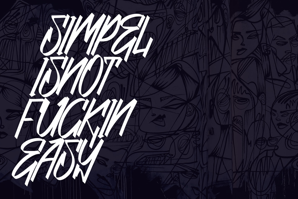 Mickle Swash Brush Font, a Handwritten Font by NTC Graphic (Photo 5 of 9)