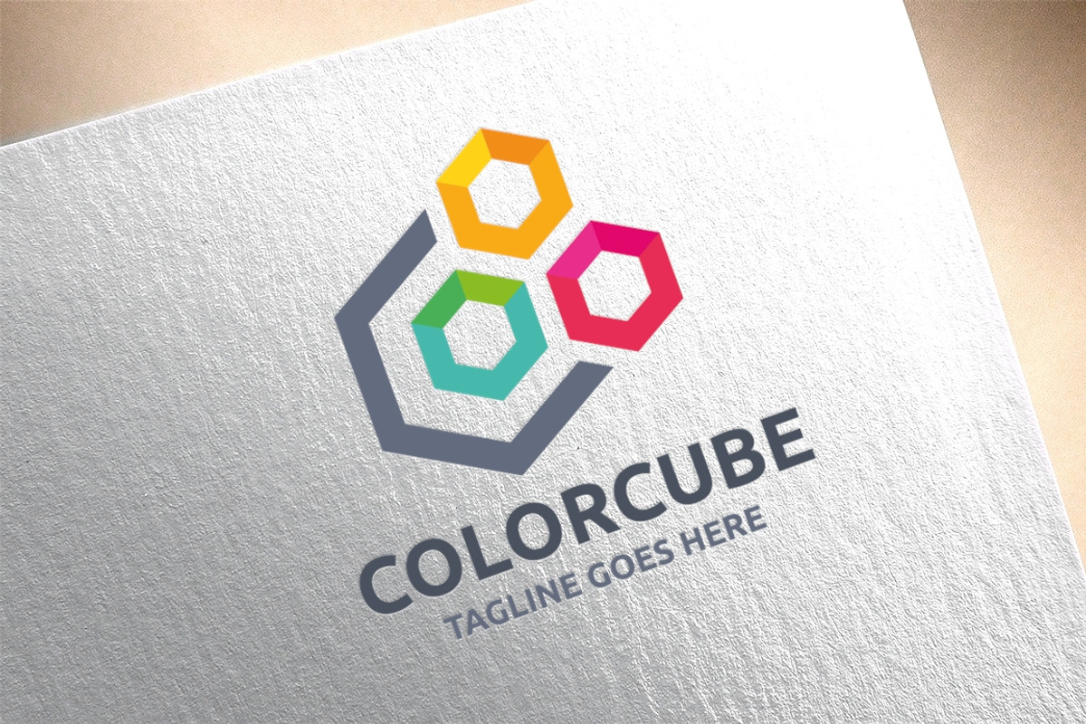 Color Cube Logo, a Branding & Logo Template by Design_Planet