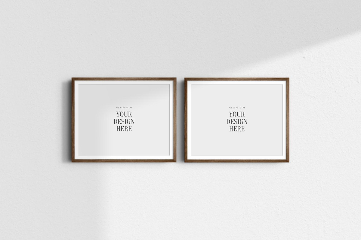 5:4 Frame Mockup BUNDLE 4:5 L, a Product Mockup by DESIGN BY nube (Photo 11 of 15)