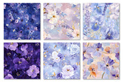 Fantasy Floral Digital Paper, a Texture Graphic by Dream Creation (Thumbnail 2 of 5)