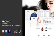Promo - Fashion HTML Template, a Shopify Template by ThemeTidy Shopify Agency (Thumbnail 1 of 2)