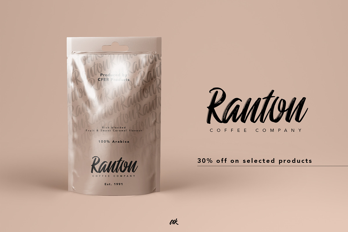 Bonata | Handmade Font preview 3