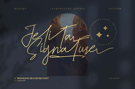 Jelitta Signature Business Font