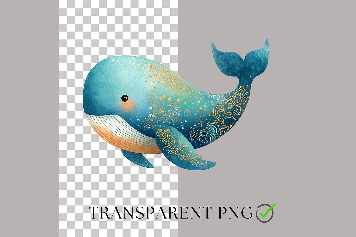 Sea Animals Clip Art Bundle, an Animal Illustration by Nicole Branger Art (Photo 4 of 19)