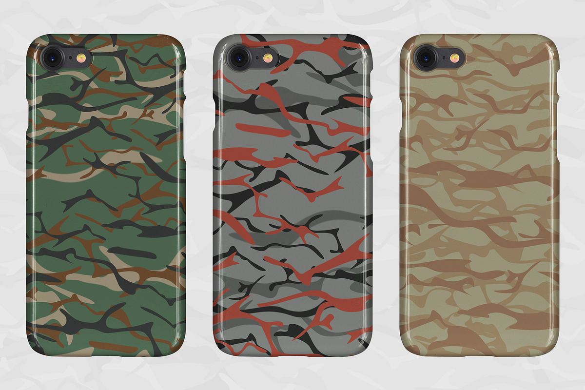 Worm Camouflage Patterns, a Pattern Graphic by 3Y_Design (Photo 5 of 5)