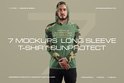 7 Men's Mockups Long Sleeve T-Shirt, a Shirt Mockup by Grow Design Craft Studio (Thumbnail 1 of 7)